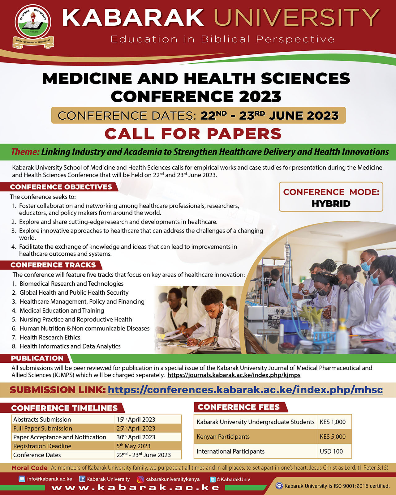 					View 2023: Medicine and Health Sciences Conference
				