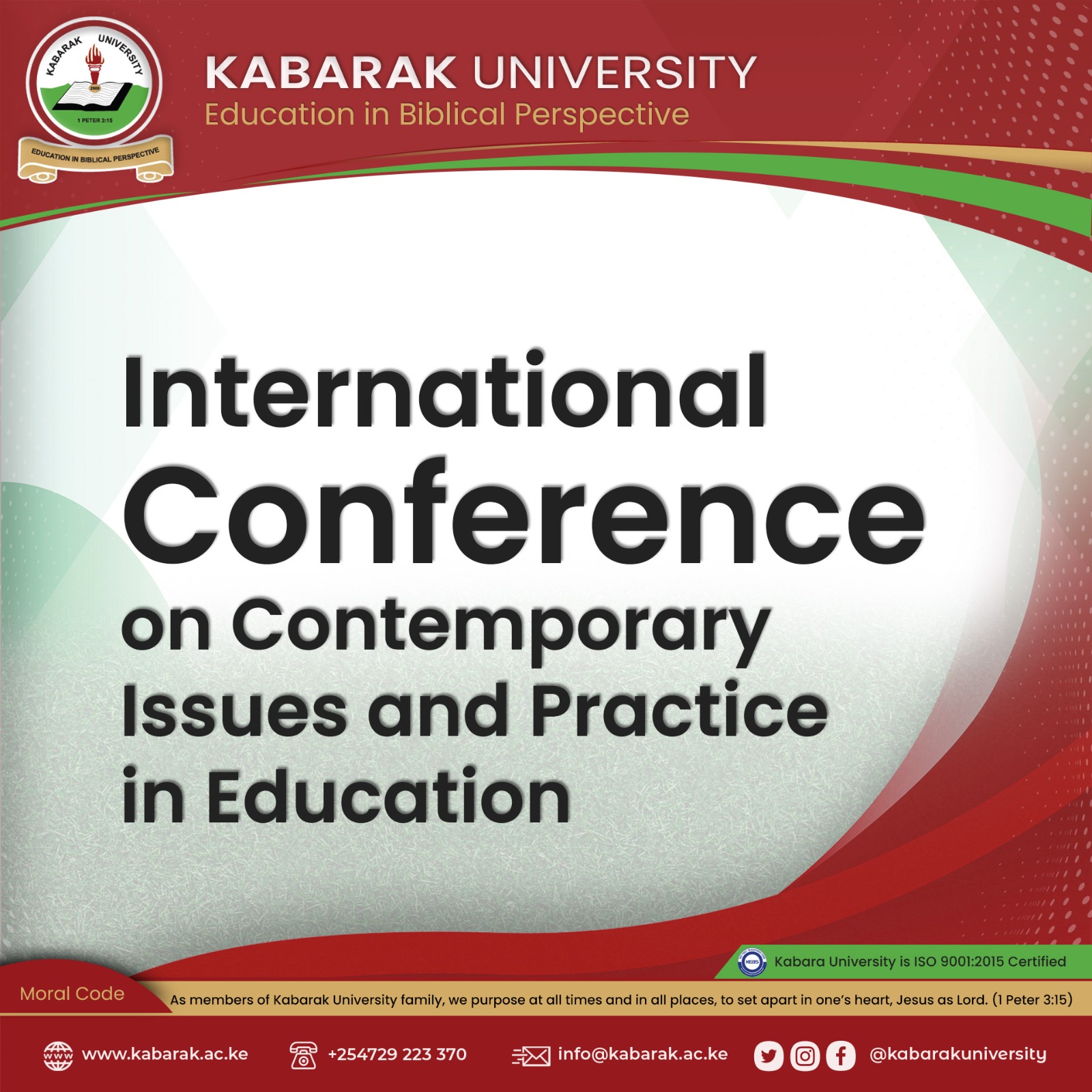 					View 2024: International Conference on Contemporary Issues and Practice in Education
				