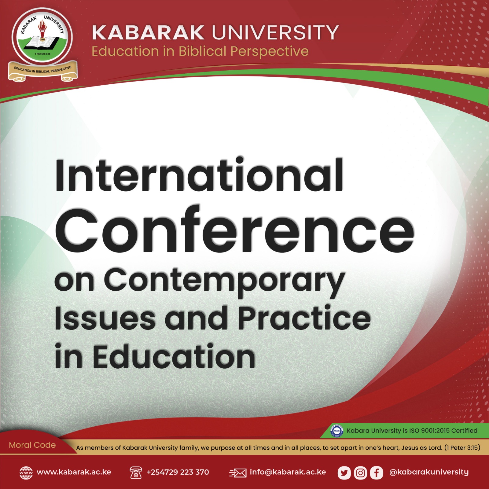 					View 2023: Conference on Contemporary Issues and Practice in Education
				