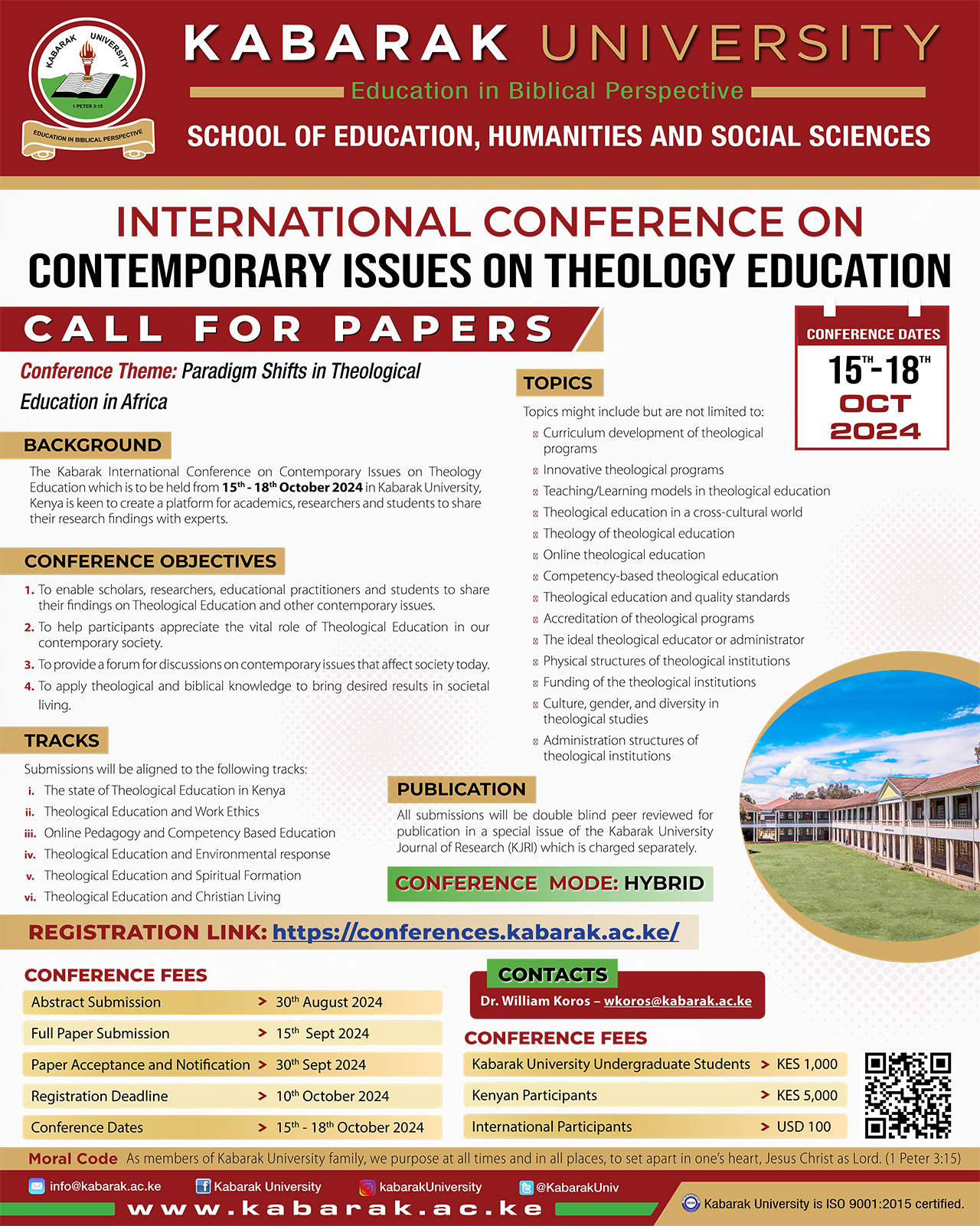 					View 2024: International Conference on Contemporary Issues on Theology Education
				