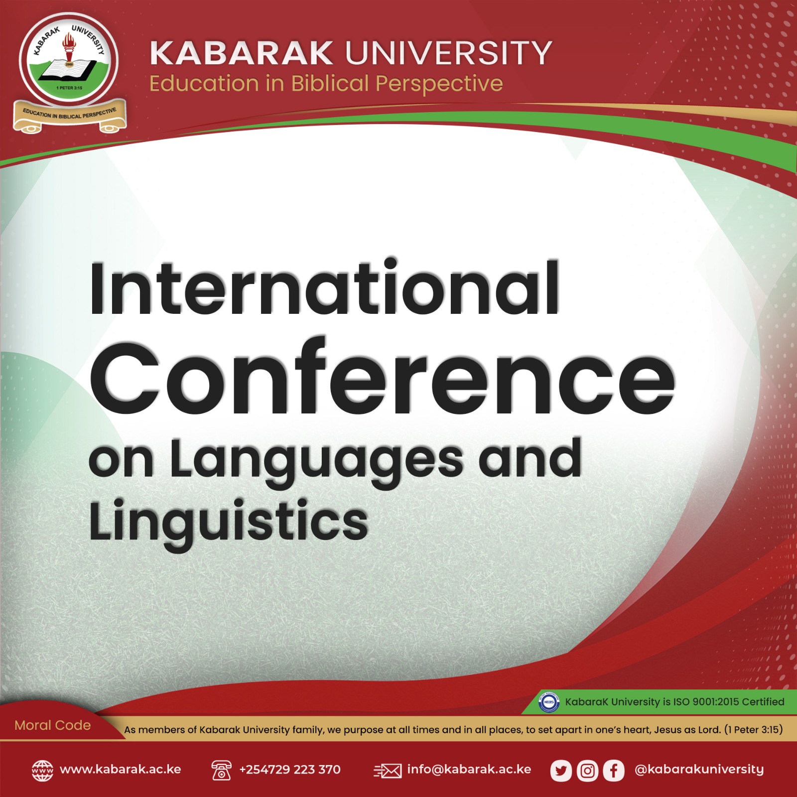 					View 2023: International Research Conference on Languages and Linguistics
				