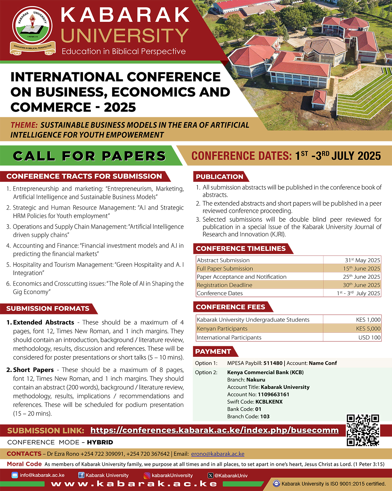 View 2025: International Conference on Business, Economics and Commerce - 2025